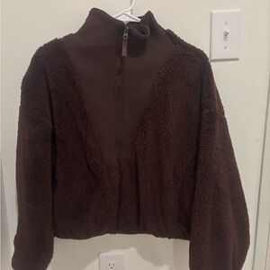 All in Motion Chocolate Teddy Jacket
